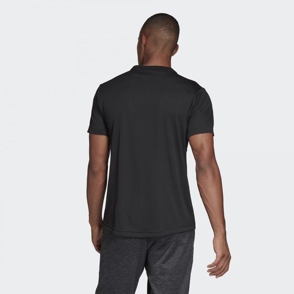 New Adidas Mens Freelift Climachill Tee Black - Picture 6 of 16
